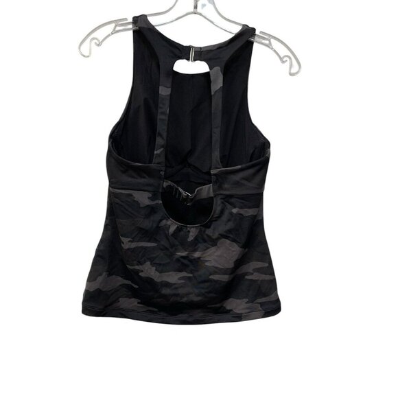 ATHLETA Freestyle Camo Tankini Top 36B 36C Bra Tank Support Wired Lined GUC - Picture 5 of 9